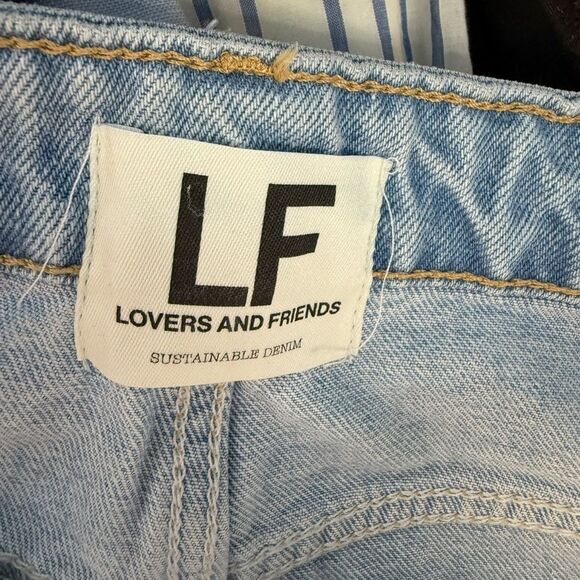 Lovers + Friends HIGH RISE RIGID SLIM
STRAIGHT JEAN Sz 27 - Picture 5 of 7